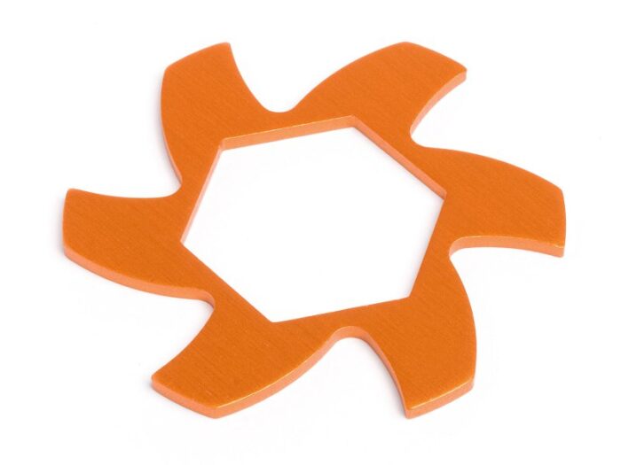 HPI 87486 - BRAKE DISK FIN PLATE (ORANGE)