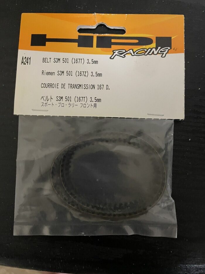 HPI A241 - BELT S3M 501 (167T) 3.5mm