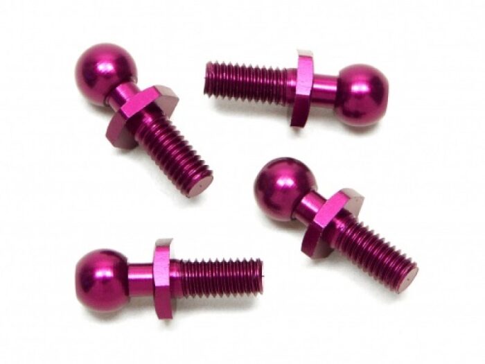 HPI A783 - BALL 4.7x14mm (PURPLE ANODIZED)